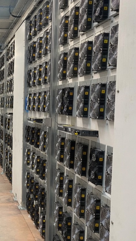 ReTrack — datacenter de mineração de Bitcoin